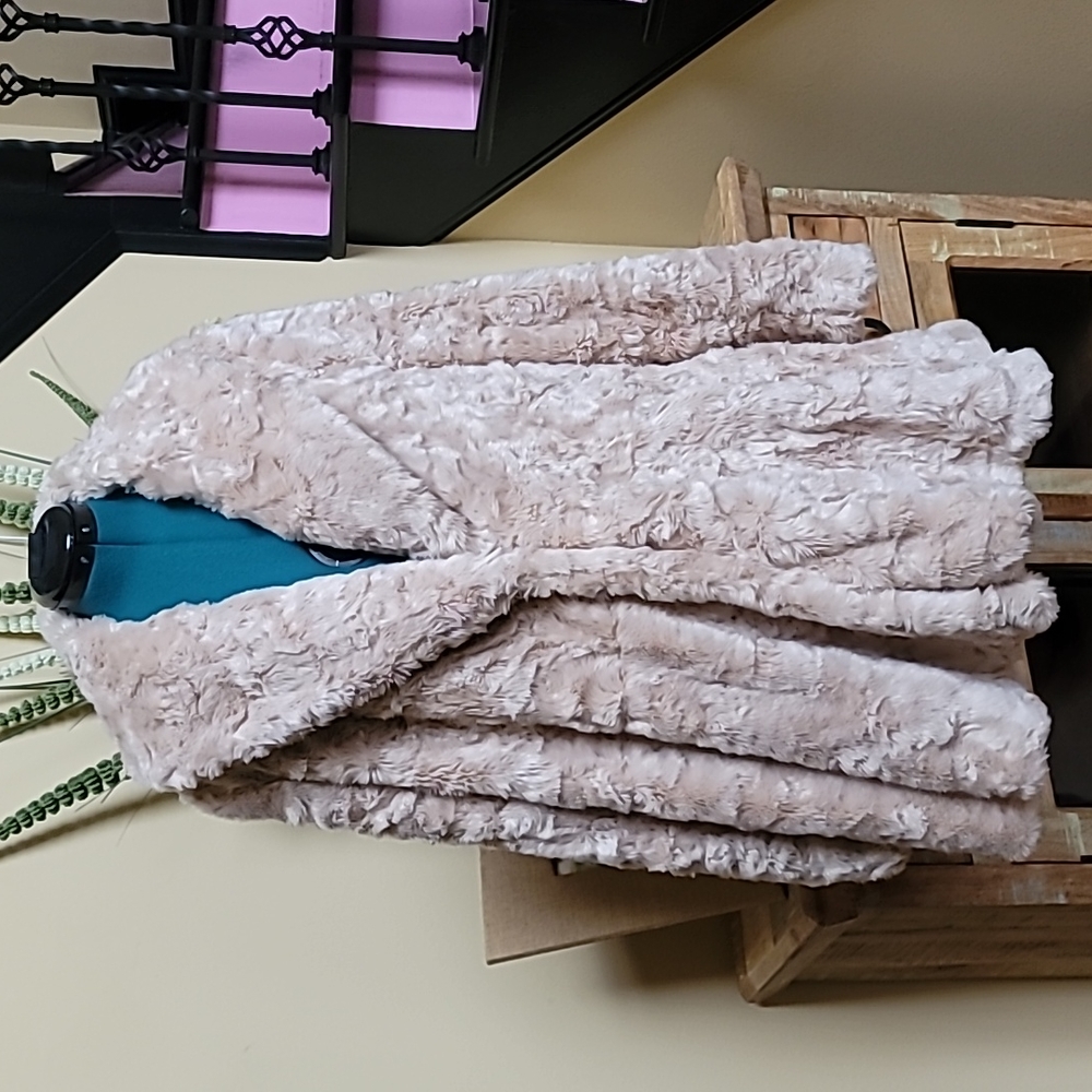 Free People Cream Teddy Jacket Cozy Chic Outerwear